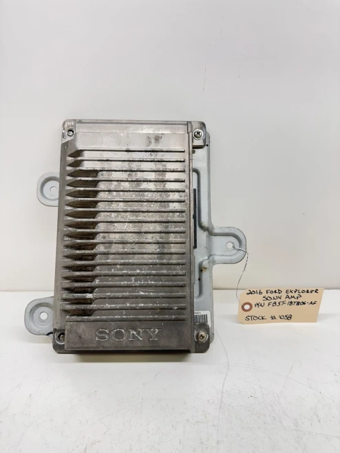 2016-2019 Ford Explorer FB5T18T806AF Sony Used OEM Audio Amplifier