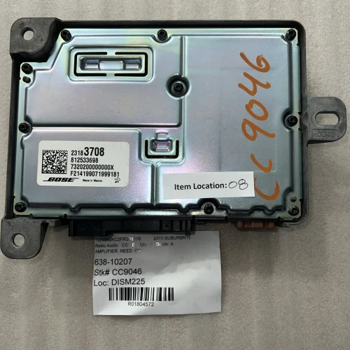 2015 Chevrolet Suburban 23183708 Used OEM Audio Amplifier