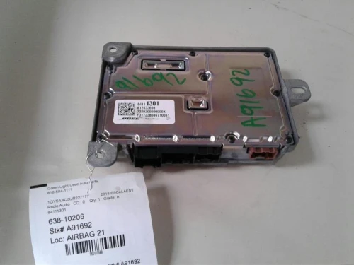 2017-2019 Chevrolet 84503465 Used OEM Audio Amplifier