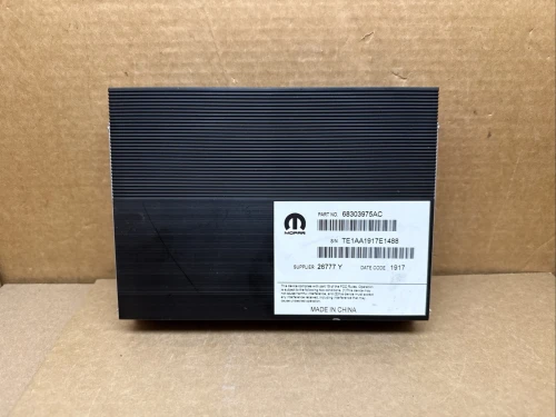 2017-2023 Dodge Charger 68303975AC Used OEM Audio Amplifier