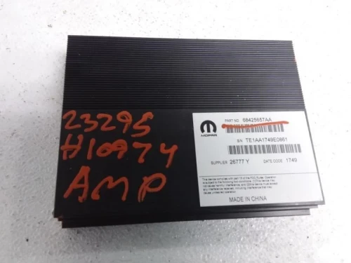 2017-2020 Dodge 68425657AA 276 Watt Used OEM Audio Amplifier