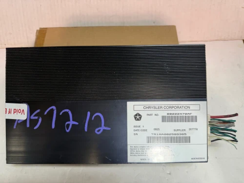 2015 Dodge Charger 68222470AF Used OEM Audio Amplifier