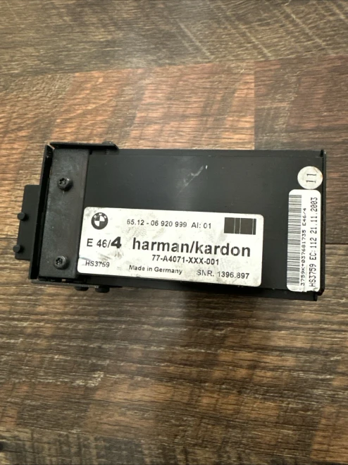 2001-2005 BMW 330I 6920999 Used OEM Audio Amplifier