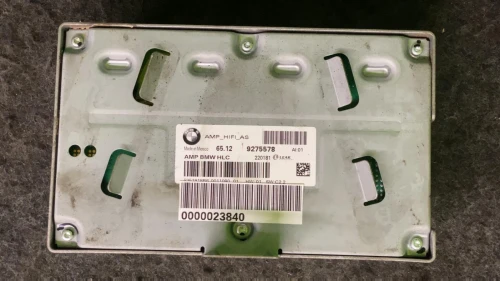 BMW X3 65129275578 9275578 Used OEM Audio Amplifier