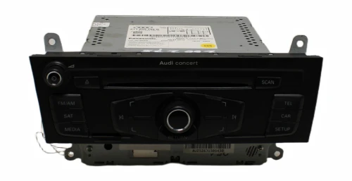 2009-2012 Audi A4 8T0035223AH Rear/Trunk Mounted Used OEM Audio Amplifier