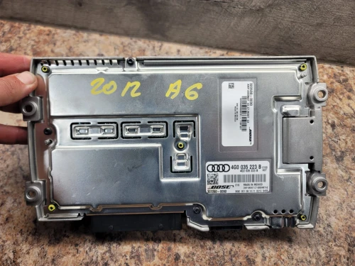 2012-2013 Audi A6 4G0035223B Bose Used OEM Audio Amplifier