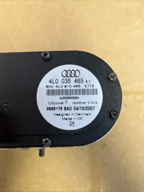 Audi Q5 4L0035465 Bang & Olufsen Used OEM Audio Amplifier