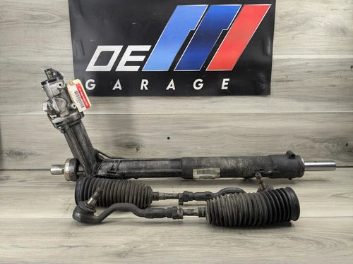 07-14 OEM BMW E70 E71 X5 X6 AWD Power Steering Gear Rack and Pinion Tie Rods SET used OEM rack and pinion