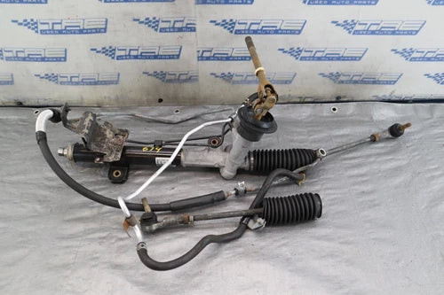 2011 MITSUBISHI LANCER EVOLUTION X GSR OEM STEERING RACK N PINION EL #674 used OEM rack and pinion