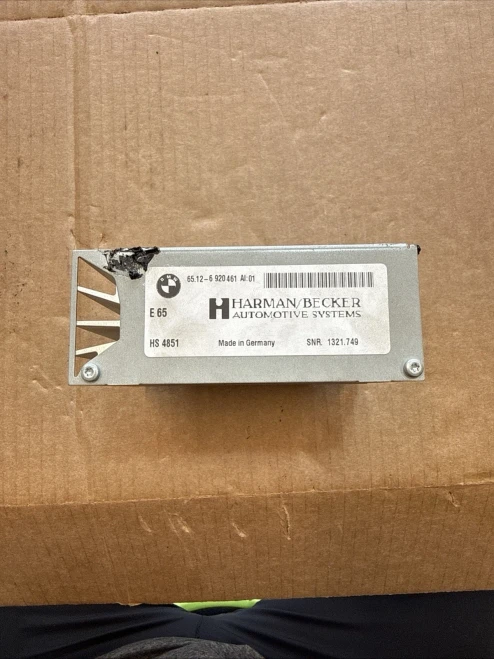 BMW 550I Harman Becker E60/E61/E65 Used OEM Audio Amplifier