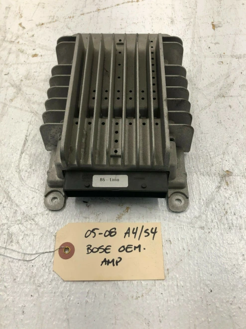 Audi S4 8E5035223C Bose B7/B6 Used OEM Audio Amplifier