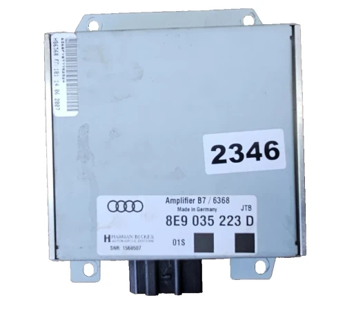 Audi S4 8E9035223D Harman Becker B6/B7 Used OEM Audio Amplifier