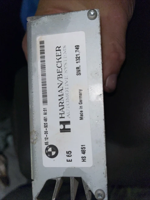 2002-2010 BMW E60 Platform 65126920461 Harman Becker E60/E61/E63/E64 Used OEM Audio Amplifier