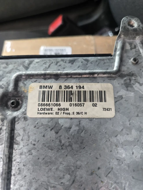 1994-1999 BMW 323 8364194 CONVERTIBLE E36 Convertible Used OEM Audio Amplifier