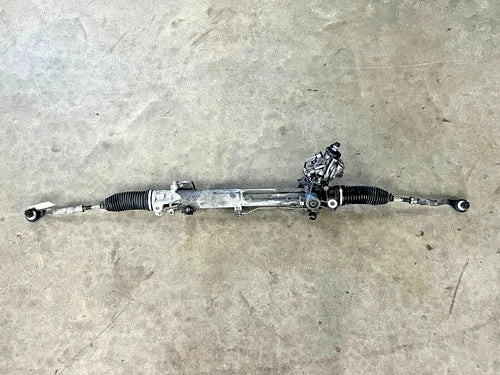 2010-2015 BMW 7-SERIES F02 AWD POWER STEERING GEAR RACK AND PINION OEM LOT2517 used OEM rack and pinion