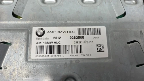 2009-2013 BMW X5 65129283508 9283508 HiFi E70 Used OEM Audio Amplifier