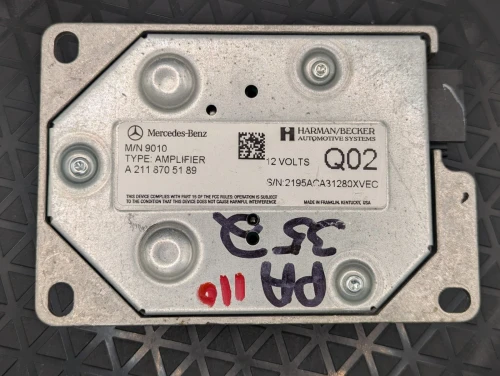 2008-2011 Mercedes-Benz W164 Platform 2118705189 W164 Used OEM Audio Amplifier
