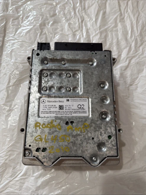 Mercedes-Benz ML350 2518706689 Harman Becker R350 Used OEM Audio Amplifier