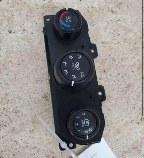 2009 2010 Kia Sportage A/C Heater Temperature Climate Control Assembly W/ Numbers on Fan