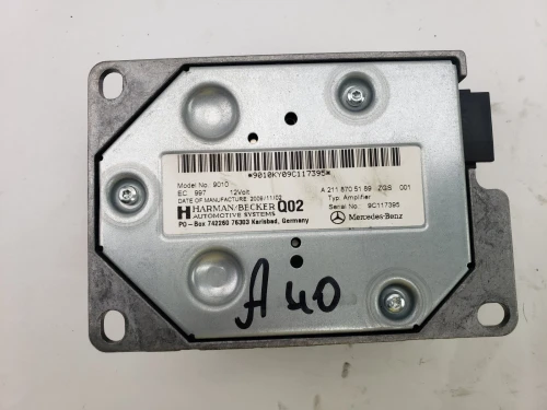 2011 Mercedes-Benz E350 2118705189 Harman Becker W212 Used OEM Audio Amplifier