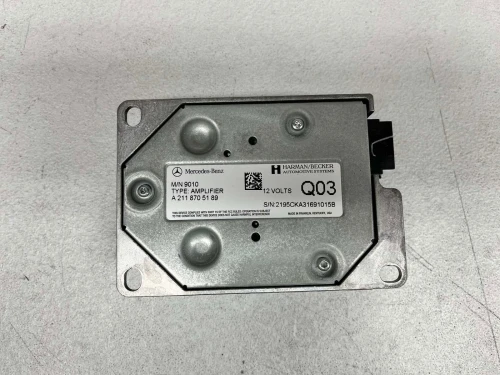 2010-2012 Mercedes-Benz Part Number Fitment 2118705189 Used OEM Audio Amplifier