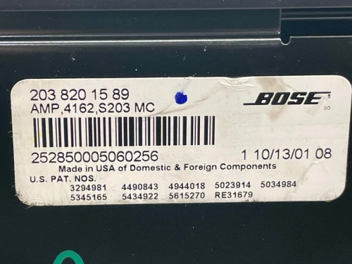 2002 Mercedes-Benz C320 Bose C320 Used OEM Audio Amplifier