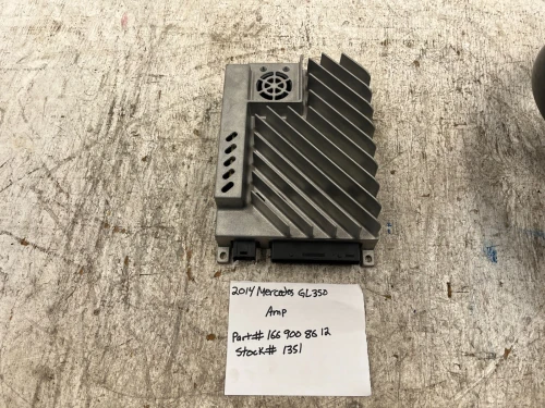 Mercedes-Benz W166 Platform 1669008612 Harman Becker W166 Used OEM Audio Amplifier