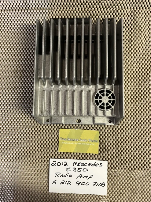 2010-2012 Mercedes-Benz W212 Platform 2129007108 Harman Becker W212 Used OEM Audio Amplifier