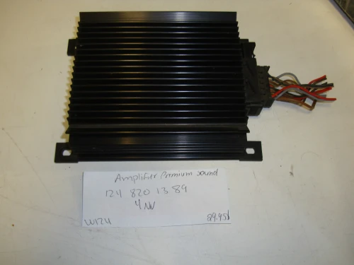 Mercedes-Benz E320 1248201389 W124 Used OEM Audio Amplifier