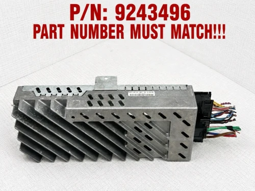 2011-2016 BMW 650i 9243496 Becker Used OEM Audio Amplifier