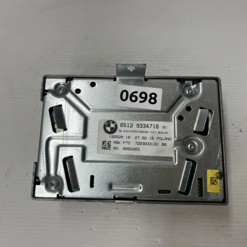 2012-2015 BMW F30 Platform 9334716 65129334716 HiFi F30/F80 Used OEM Audio Amplifier