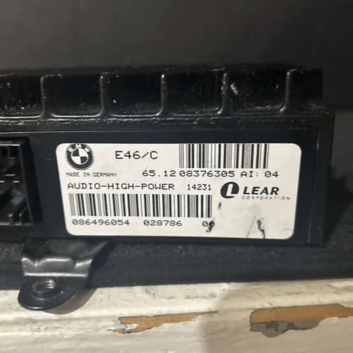 BMW E46 Platform E46 Used OEM Audio Amplifier
