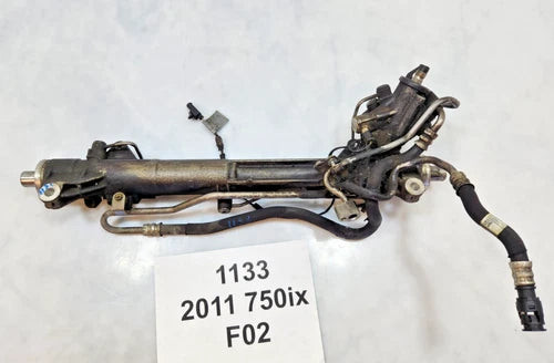 10-19 OEM BMW F01 F02 750 AWD Power Steering Gear Rack and Pinion 96k used OEM rack and pinion