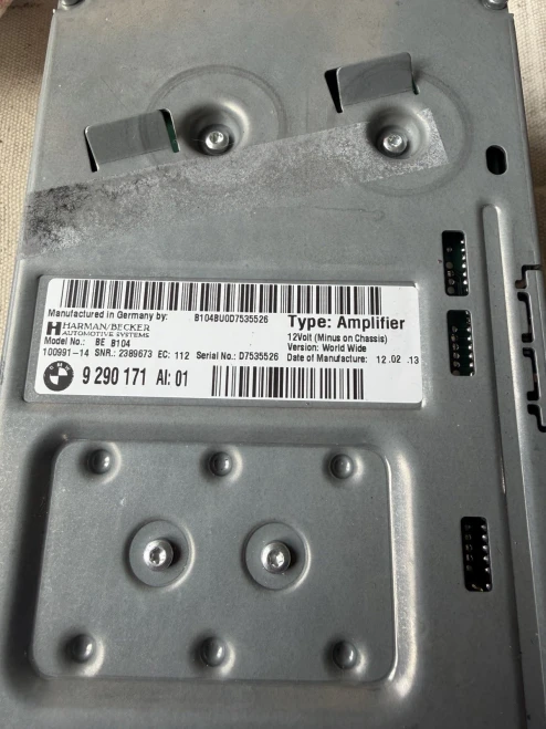 2012 BMW 428i F30 Used OEM Audio Amplifier