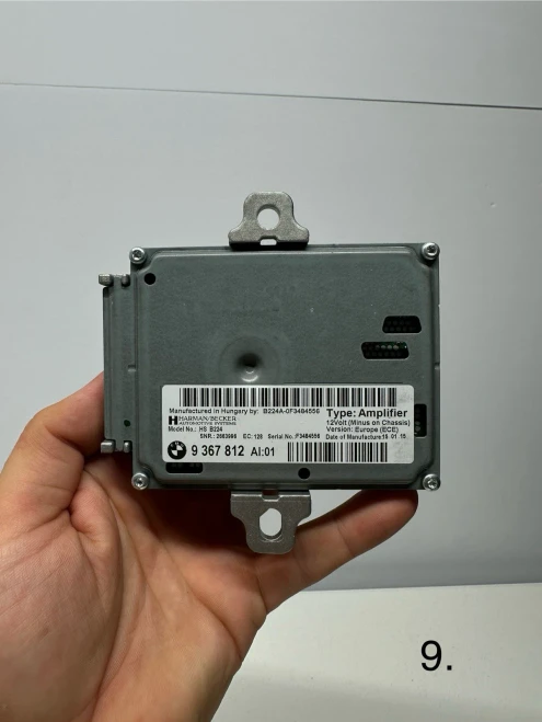 2012-2018 BMW Part Number Fitment 9367812 Harman Becker Used OEM Audio Amplifier