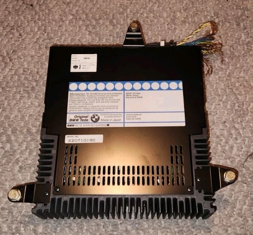 1989-1995 BMW E32 Platform 65128375007 Alpine E32/E34 Used OEM Audio Amplifier