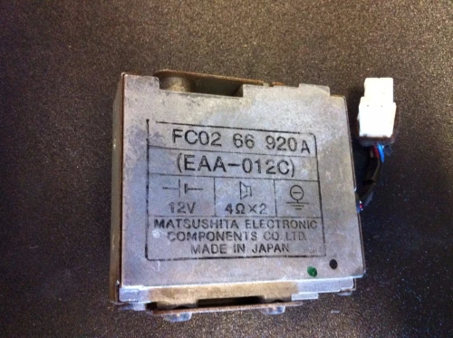 1989-1991 Mazda RX-7 FC0266920A Used OEM Audio Amplifier