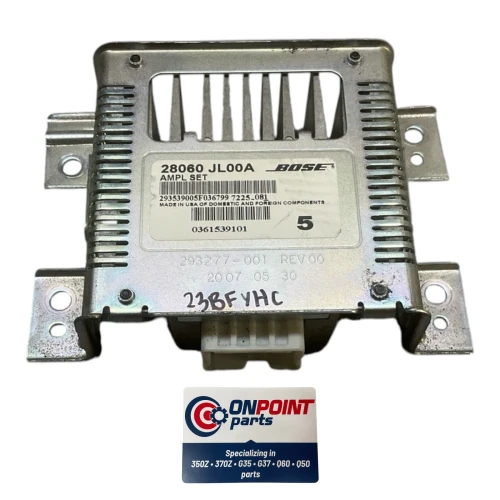 2008-2009 Infiniti G37 28060JL00A Bose Used OEM Audio Amplifier