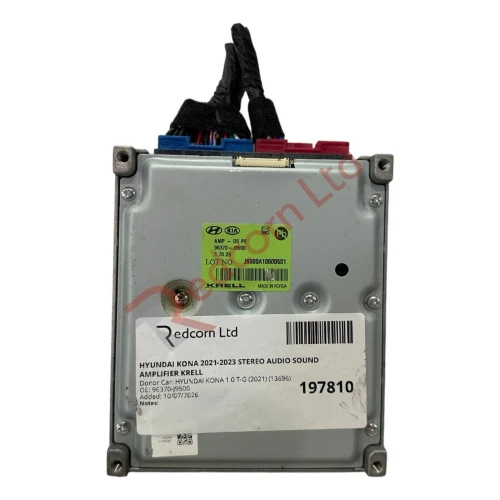 2021-2023 Hyundai Kona 96370J9500 Used OEM Audio Amplifier