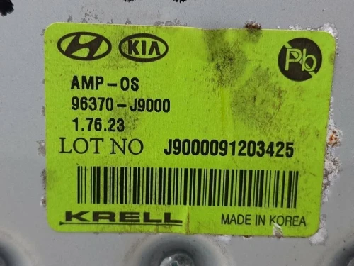 2019 Hyundai Kona 96370J9000 Hybrid Used OEM Audio Amplifier