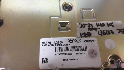 2020-2023 Kia K5 96370L3250 Used OEM Audio Amplifier