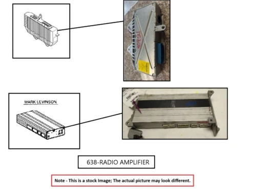 2023-2025 Kia Niro 96370AT150 Used OEM Audio Amplifier