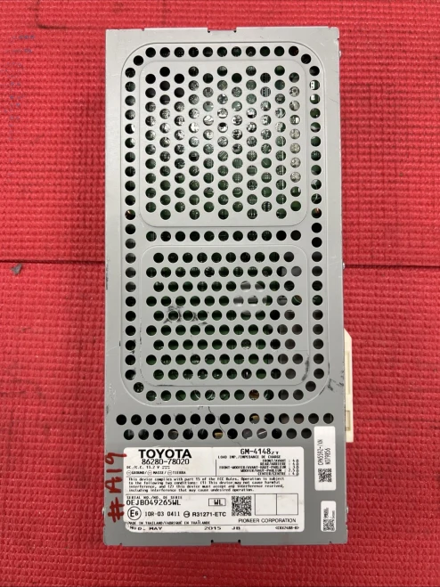 2015-2017 Lexus NX200t 8628078020 Pioneer Used OEM Audio Amplifier