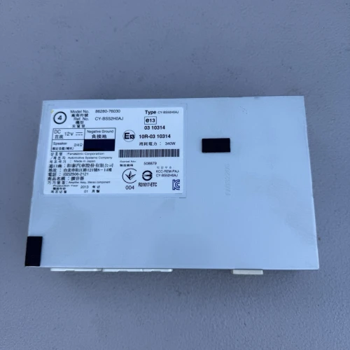 2011-2013 Lexus CT200h 8628076030 Panasonic Used OEM Audio Amplifier
