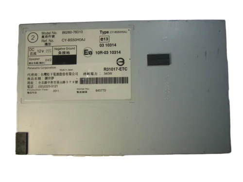 2011-2013 Lexus CT200h 8628076010 Hybrid Used OEM Audio Amplifier
