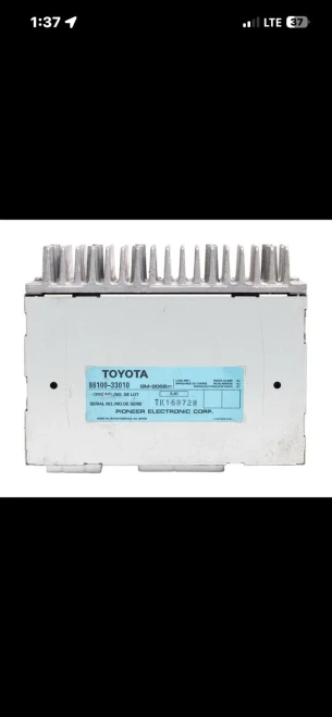 1997-2001 Lexus ES300 8610033010 Used OEM Audio Amplifier