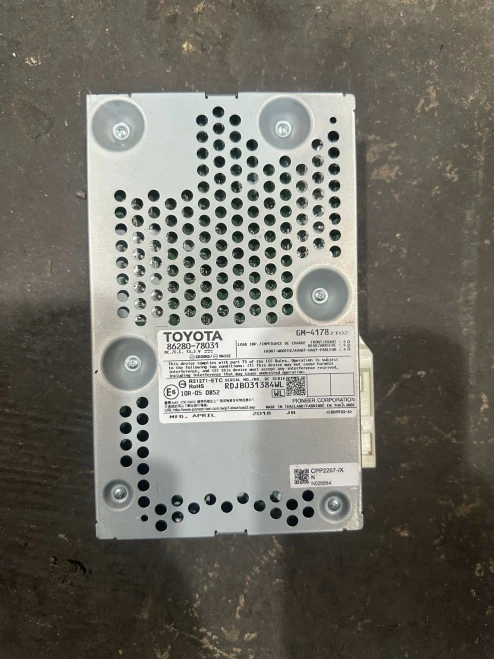 2018-2019 Lexus NX300 8628078031 Used OEM Audio Amplifier