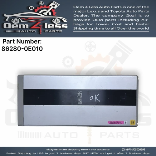 2006-2009 Lexus RX400h 862800E010 Used OEM Audio Amplifier