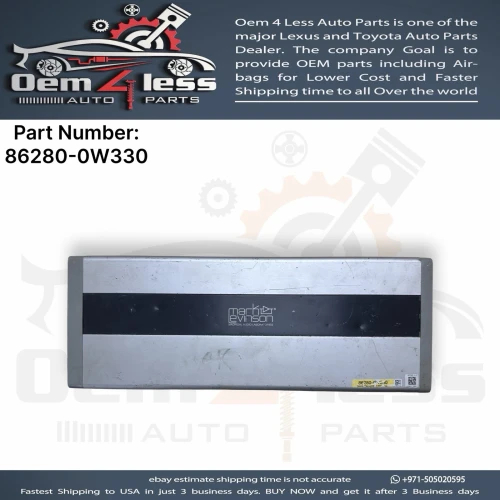 2006-2007 Lexus GS300 862800W330 Used OEM Audio Amplifier