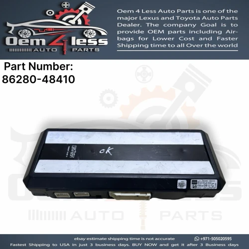 2019-2022 Lexus RX450h 8628048410 Used OEM Audio Amplifier